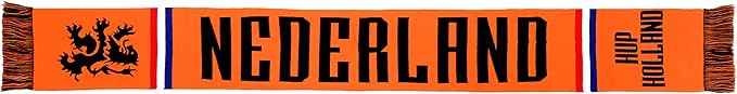 Euroscarves Netherlands Holland Nederland Soccer Knit Scarf