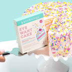 Eye Want Cake Hydrating & Smoothing Eye Patches – Under Eye Masks for Puffy Eyes, Dark Circles, and Fine Lines – Birthday Cake Inspired Self-Care Essentials, 5-Pack