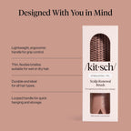 Scalp Renewal Brush - Exfoliating & Scalp Massager for Hair Growth, Gentle Head Massage Brush to Remove Buildup, Boost Circulation & Relaxing Head Scrubber for Washing Hair
