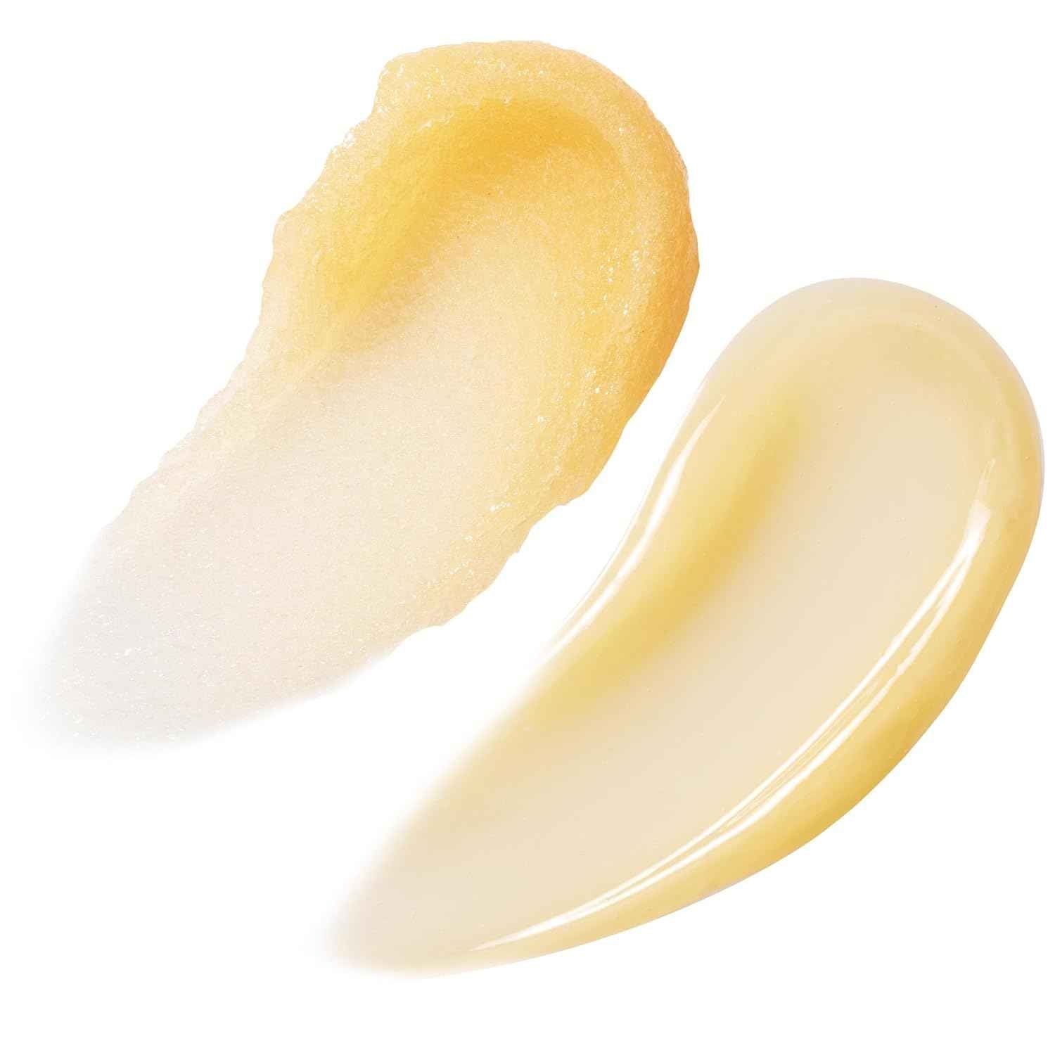 ColourPop x Winnie the Pooh Lip Scrub & Mask Set - Vegan & Cruelty-Free Lip Care Duo - Exfoliates, Moisturizes & Softens - Enriched with a Honey Flavor - Hunny Pot