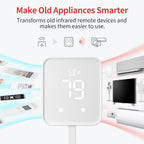 SwitchBot Hub 2 (2nd Gen), Work as a WiFi Thermometer Hygrometer, IR Remote Control, Smart Remote and Light Sensor, Link SwitchBot to Wi-Fi (Support 2.4GHz), Alexa, Google Home, Apple Home Compatible