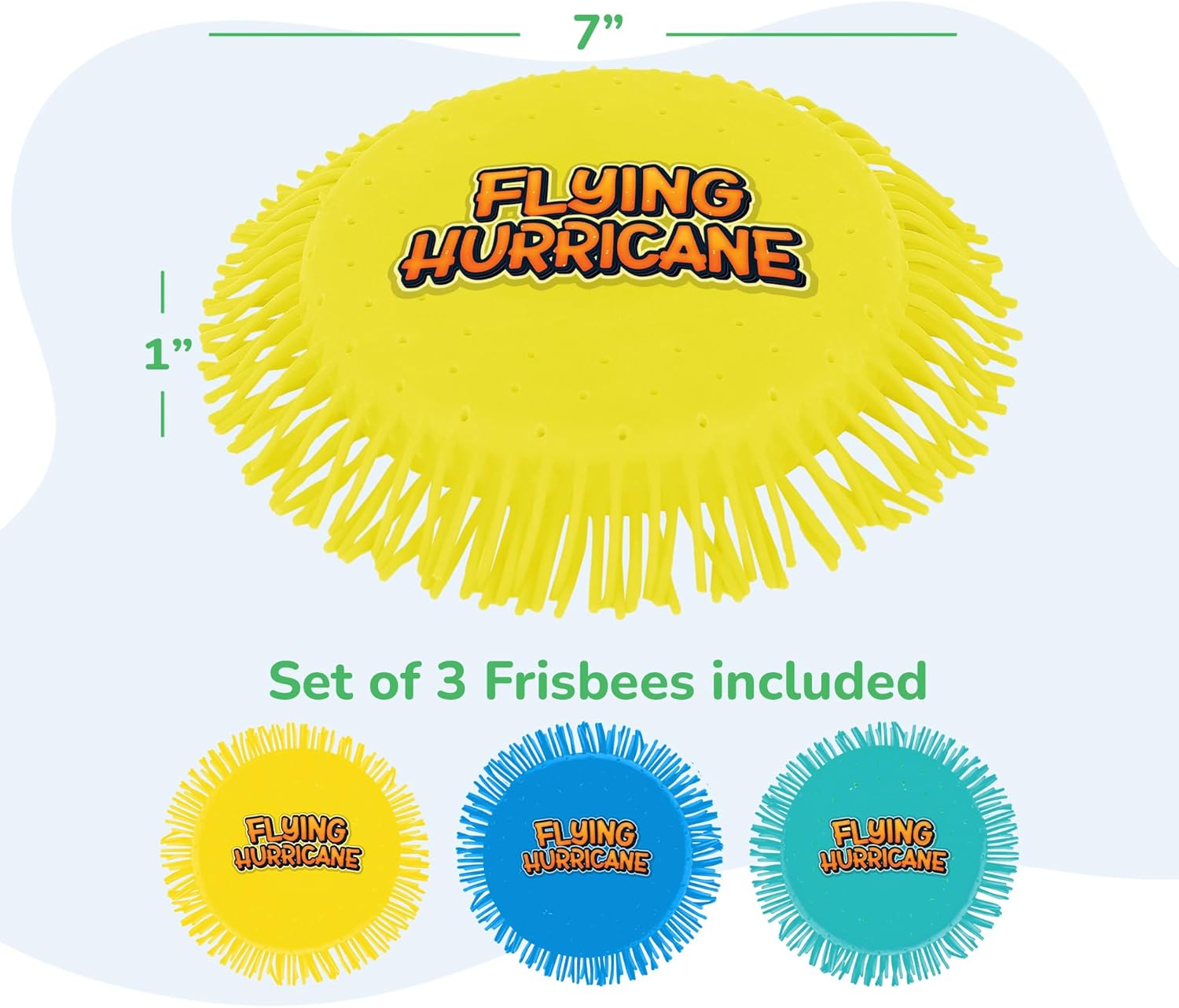 ArtCreativity Soft Water Frisbees for Kids, Soft Sports Discs (3 Pack), Beach Water Toys & Swimming Pool Toys for Kids, Backyard Fun Toy & Outdoor Summer Games, Birthday Gifts for Boys & Girls