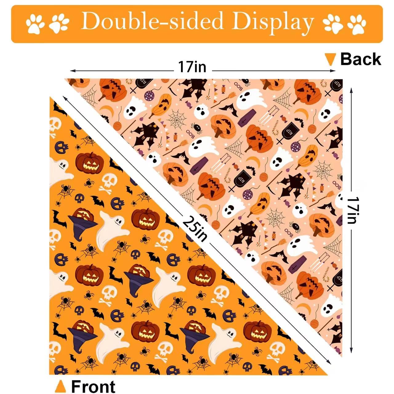 Christmas Dog Bandana Set – 2 Pack Red & Green Plaid Pet Scarf