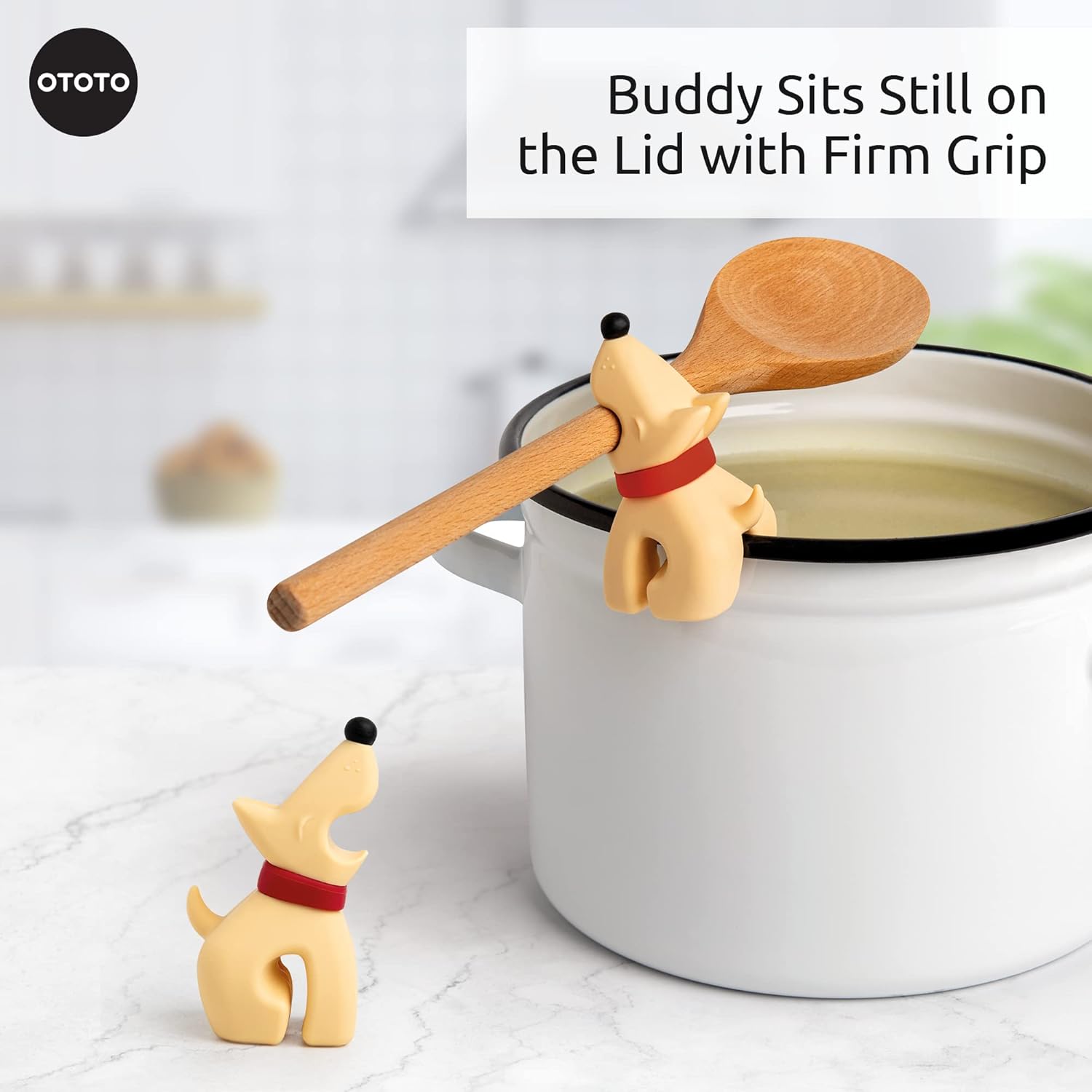 OTOTO Funny Spoon Holder - Spoon Rest for Stove Top - Cooking Gadgets, Gifts, Cute Kitchen Accessories, Funny Gifts, Random Stuff
