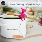 OTOTO Funny Spoon Holder - Spoon Rest for Stove Top - Cooking Gadgets, Gifts, Cute Kitchen Accessories, Funny Gifts, Random Stuff