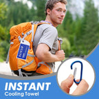 Cooling Towels (47"x12") for Neck and Face, Ice Towel for Hot Weather, Soft Breathable Chilly Gym Towels, Microfiber Towel for Work Out, Yoga, Running, Camping & More Activities