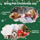 Squeaky Christmas Dog Toys – 2 Pack Plush Crinkle Set