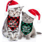 Christmas Dog Bandana Set – 2 Pack Red & Green Plaid Pet Scarf