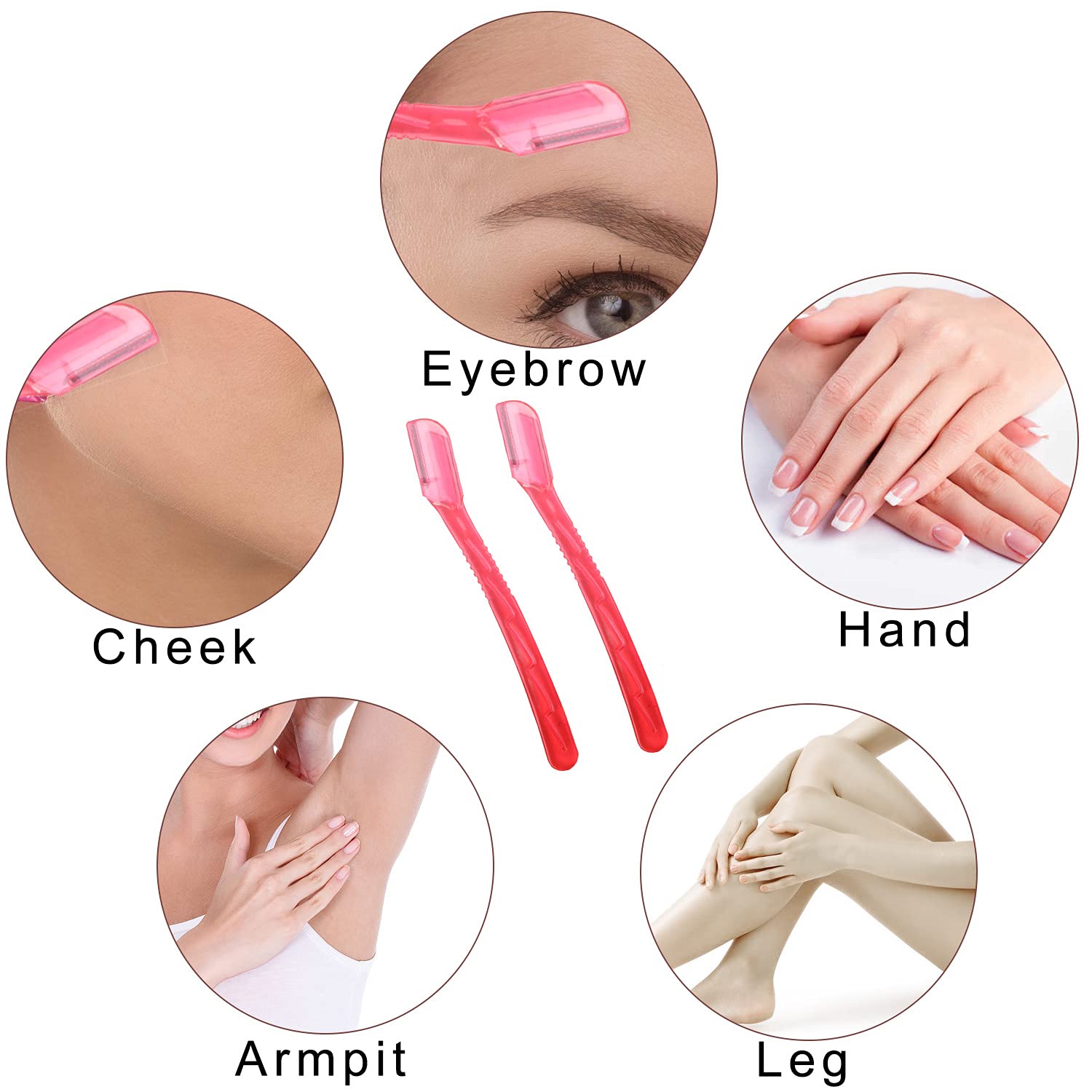 Real Perfection Makeup Brush Set 16 Pcs with 1 Eyebrow Razor Premium Synthetic Foundation Powder Concealers Eyeshadow Blush Makeup Brushes Make up Brushes Kit