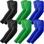 YQXCC Arm Sleeves, Cooling UV Sun Protection Sports Compression Sleeves for Men Women, Golf Basketball Arm Sleeves