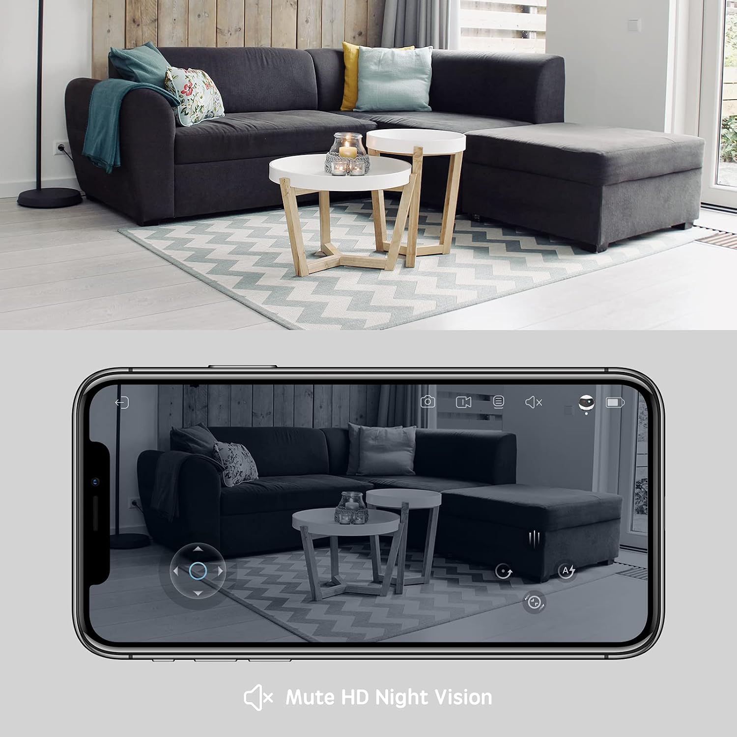 Enabot EBO SE Home Robot Camera: 1080P Mobile FamilyBot Pet Companion | Whole-Home Mobility, Two-Way Talk, Night Vision, Local Storage, Auto-Recharge, Long Distance Gift for Family/Pet