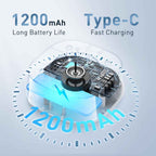 Electric Makeup Brush Cleaner - 12000 RPM Makeup Brush Cleaning Machine, IP65 Waterproof Automatic Makeup Brush Cleaner with Cleaning Solution, for Makeup Sponges and Brushes-White.