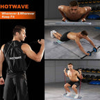 HOTWAVE Push Up Board Fitness, Portable Foldable 20 in 1 Push Up Bar at Home Gym, Pushup Handles for Floor. Professional Strength Training Equipment For Man and Women