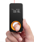 HOTO Pocket-Size Laser Measuring Tool, EDC Gadget Birthday Gift for Men Dad | Keychain-ready Carry Design, 98Ft Laser Tape Measure ±2mm Accuracy, USB-C Rechargeable, OLED Display, Ft/M/in Unit Conversion
