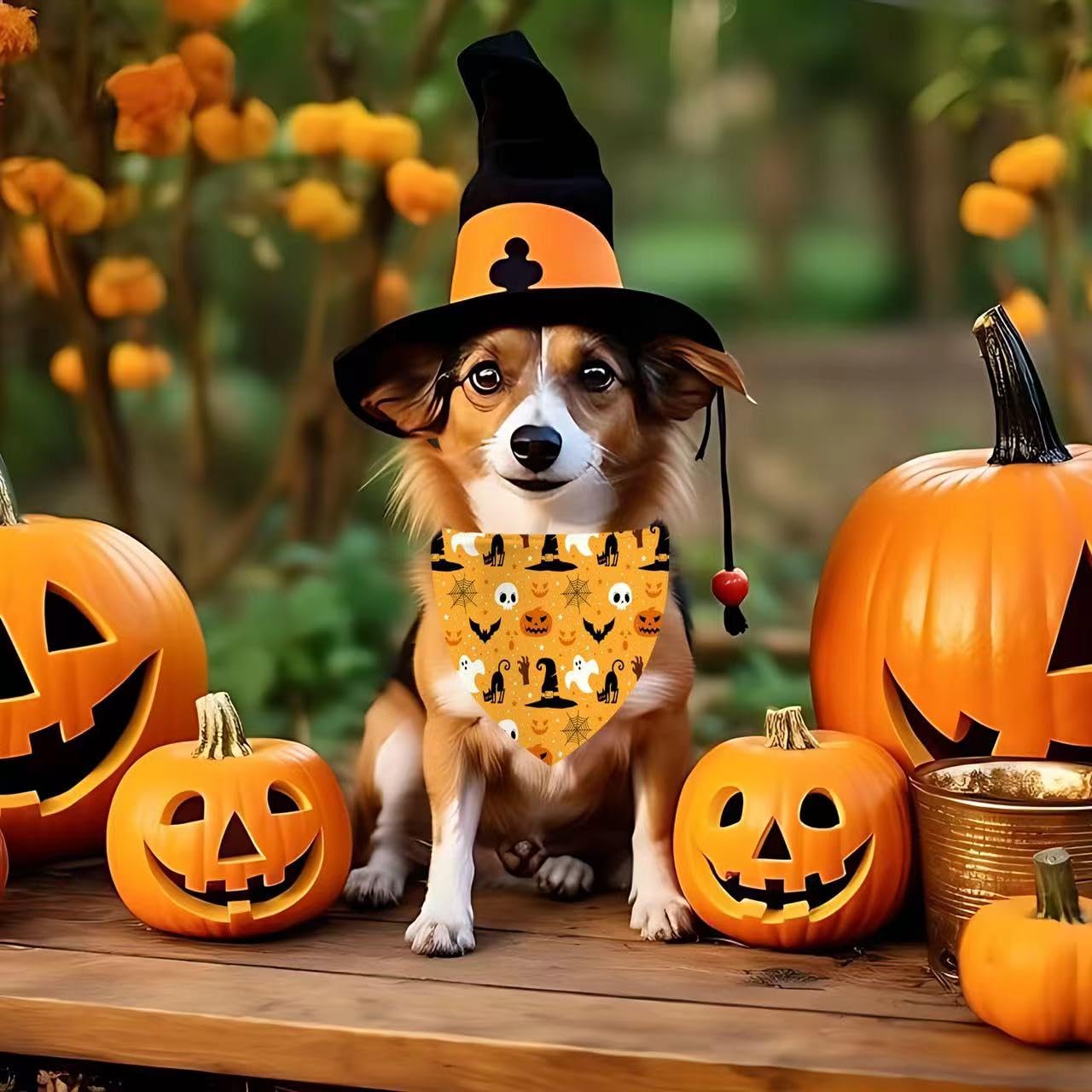 Christmas Dog Bandana Set – 2 Pack Red & Green Plaid Pet Scarf