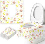 20 Pack Toilet Seat Covers for Kids, Toilet Seat Covers Disposable -Extra Large, Waterproof, Individually Wrapped, Portable Travel Pack for Toddlers Potty Training, Public Restroom, Airplane, Trip