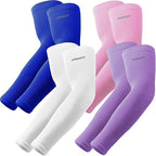 YQXCC Arm Sleeves, Cooling UV Sun Protection Sports Compression Sleeves for Men Women, Golf Basketball Arm Sleeves