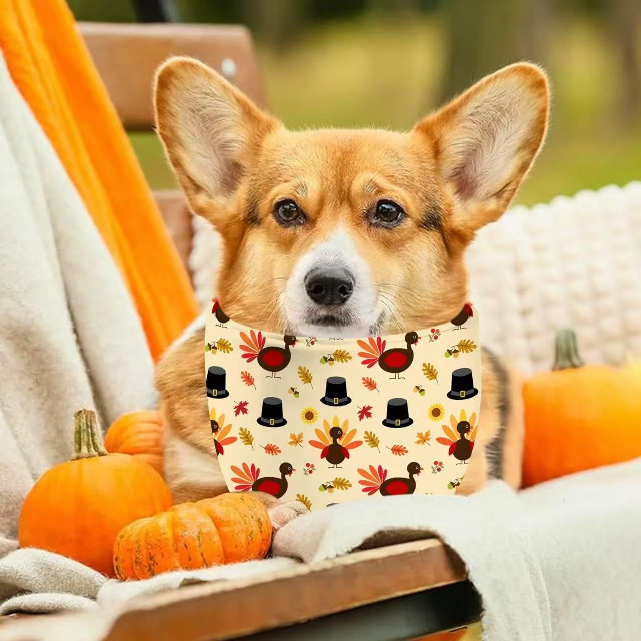 Christmas Dog Bandana Set – 2 Pack Red & Green Plaid Pet Scarf