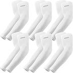 YQXCC Arm Sleeves, Cooling UV Sun Protection Sports Compression Sleeves for Men Women, Golf Basketball Arm Sleeves