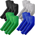YQXCC Arm Sleeves, Cooling UV Sun Protection Sports Compression Sleeves for Men Women, Golf Basketball Arm Sleeves