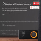 HOTO Pocket-Size Laser Measuring Tool, EDC Gadget Birthday Gift for Men Dad | Keychain-ready Carry Design, 98Ft Laser Tape Measure ±2mm Accuracy, USB-C Rechargeable, OLED Display, Ft/M/in Unit Conversion