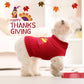 3 Pack Dog Sweater Set – Festive Dog Sweaters for Holidays