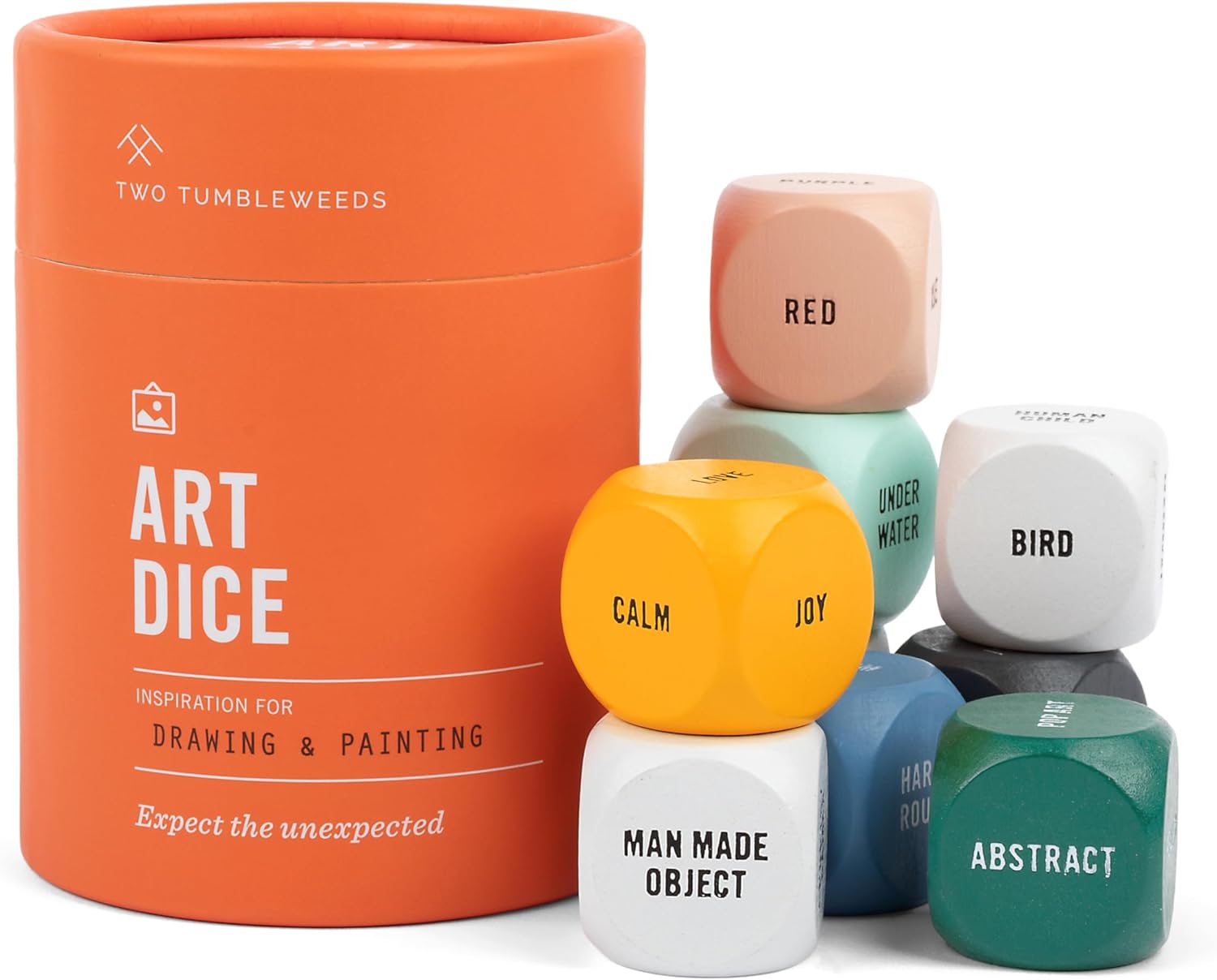 Creative Inspiration Dice Set for Drawing, Painting & Writing