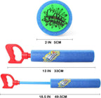 Fun-Here Water Guns Shooter 6 Pack, Super Foam Soakers Blaster Squirt Guns, Pool Noodles Toy with Plastic Handle Summer Swimming Beach Garden Fighting Game,Outdoor Toys for Kids Boys Girls Adults