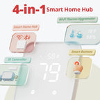 SwitchBot Hub 2 (2nd Gen), Work as a WiFi Thermometer Hygrometer, IR Remote Control, Smart Remote and Light Sensor, Link SwitchBot to Wi-Fi (Support 2.4GHz), Alexa, Google Home, Apple Home Compatible