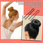 Teenitor 300pcs Bobby Pins Hair Pins Kit, 100pcs Bobby Pins 100 Hair Pins for Women for Buns, 100pcs Hair Bands, 2" 2.36", Bobb y Pins for Gray Hair 2" 2.75"