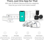 kasa smart Plug Power Strip KP303, Surge Protector with 3 Individually Controlled Smart Outlets and 2 USB Ports, Works with Alexa & Google Home, No Hub Required , White | Surge Protector with 3 Individually Controlled Smart Outlets and 2 USB Ports