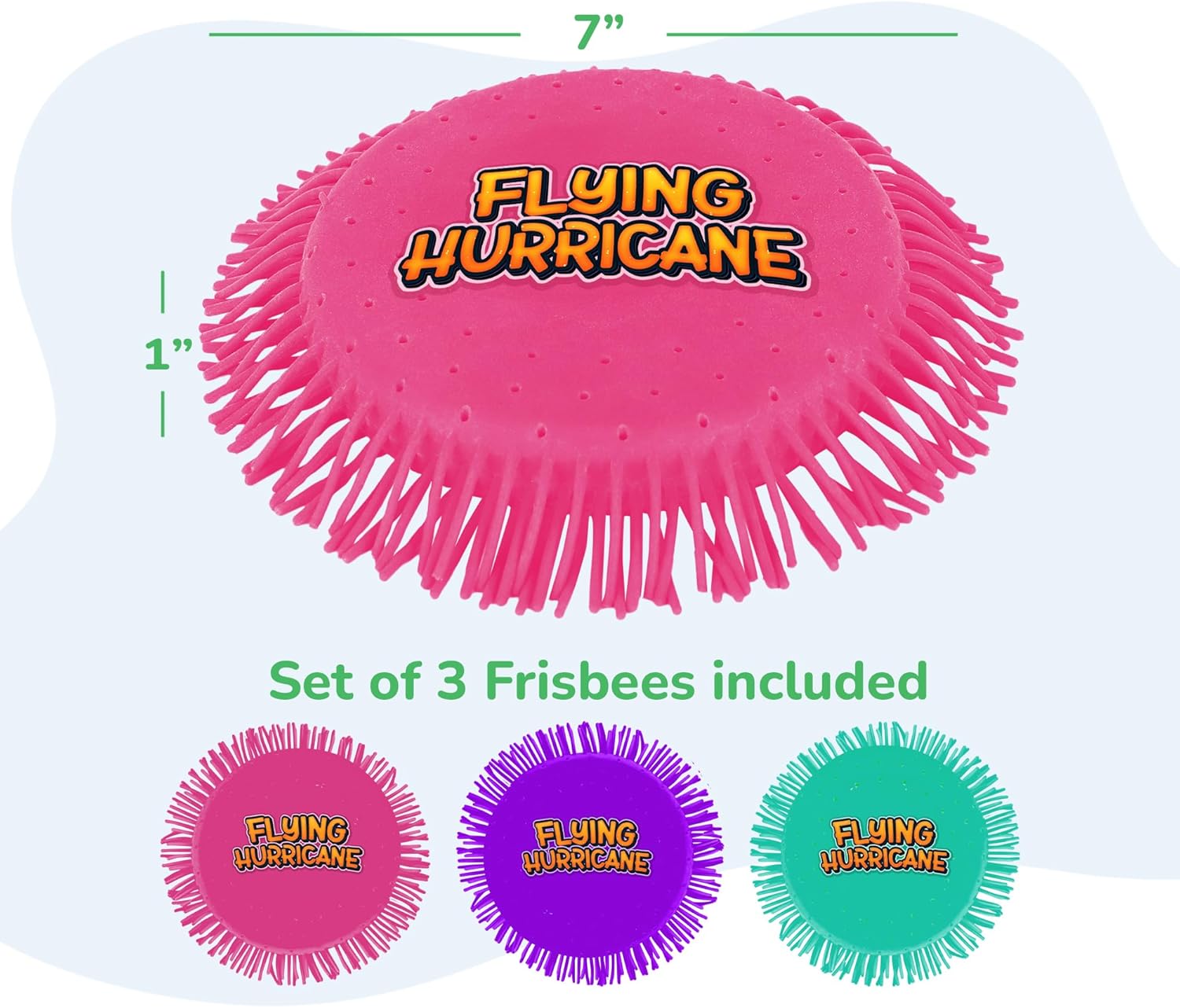 ArtCreativity Soft Water Frisbees for Kids, Soft Sports Discs (3 Pack), Beach Water Toys & Swimming Pool Toys for Kids, Backyard Fun Toy & Outdoor Summer Games, Birthday Gifts for Boys & Girls
