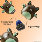 Lip Smacker Squishmallows Moisturizing Lip Balm, Fun Soft Squishy Collectible Top, Hydrates & Smooths