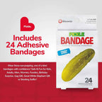 BioSwiss Bandages, Pickle Shaped Self Adhesive Bandage Set, Latex Free, Sterile Wound Care