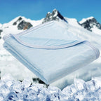 HOMFINE Cooling Blanket for Hot Sleepers - Summer Blanket Thin Lightweight Breathable Soft Double Side Enhanced Cooling for Bed Couch Sofa, Keep Cool for Night Sweats