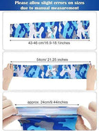 Mudder 9 Pairs Unisex UV Arm Sleeves sun Protection Cooling Ice Silk Arm Cover Sleeves Camouflage Black