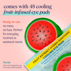 SpaLife Cooling Eye Pads | Spa Gifts & Korean Dark Circles & Puffy Eyes Treatment | Nourishing Eye Pads | Eye Mask for Puffy Eyes Daily Depuffing Eye Patches | 4 Packs of 12