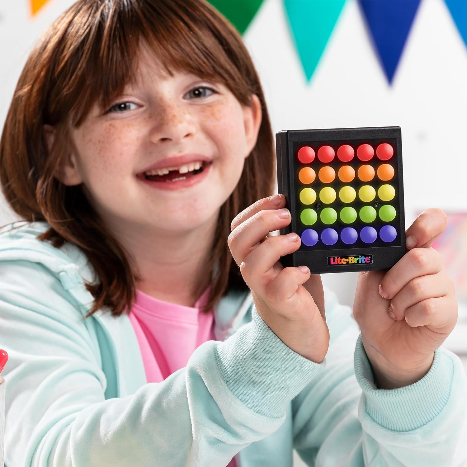 Lite-Brite Touch - Create, Play and Animate - Light Up Portable Stem Sensory Learning Toy, Creative Art Stem Toy for Girls, Boys, Unisex, Toddler, Holiday, Birthday, Gift, Ages 6+