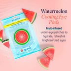 SpaLife Cooling Eye Pads | Spa Gifts & Korean Dark Circles & Puffy Eyes Treatment | Nourishing Eye Pads | Eye Mask for Puffy Eyes Daily Depuffing Eye Patches | 4 Packs of 12