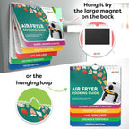Magnetic Kitchen & Health Reference Cheat Sheet Booklet