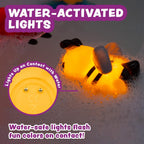 Tub Works® Bugs™ Light Up Bath Toys, 6 Pack | Water-Activated Light Up Toys Flash & Change Color | Easy-Grip Baby Girl & Toddler Bath Toys | Sensory Bathtub Toys with Bath Lights