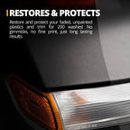 CERAKOTE® Ceramic Trim Coat Kit - Quick Plastic Trim Restorer - Ceramic Coating Guaranteed Restoration to Last Over 200 Washes – A Ceramic Coating, Not a Dressing | Quick Plastic Trim Restorer, Guaranteed Restoration Over 200 Washes