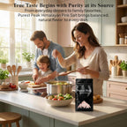 Purest Peak Fine Grain Himalayan Pink Salt – Pure Gourmet Food Grade Chef Salt, Fine Grain Sea Salt, Natural Rock Salt, Kosher, Vegan, and Gluten Free
