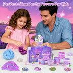 Cloud Slime kit for Girls Ages 8-12, Toys for Girls and Boys, for Kids Slime Set Party kit Goodie Bag Stuffers, 4 5 6 7 8 9 10 Year Old Girl Birthday Gift Cute Stuff