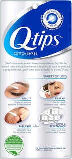 Q-tips Cotton Swabs For Hygiene and Beauty Care Original Cotton Swab Made With 100% Cotton 625 Count