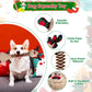 Motsamla Christmas Dog Toy – Plush Squeaky Reindeer with Crinkle Paper