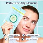 SpaLife Cooling Eye Pads | Spa Gifts & Korean Dark Circles & Puffy Eyes Treatment | Nourishing Eye Pads | Eye Mask for Puffy Eyes Daily Depuffing Eye Patches | 4 Packs of 12