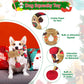 Motsamla Christmas Dog Toy – Plush Squeaky Reindeer with Crinkle Paper