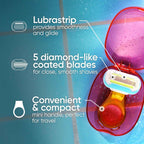 Gillette Venus Extra Smooth Travel Razor Kit for Women, Mini Handle + Refill + Case
