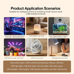 Fugetek Matter Smart USB Plug/Switch, Compatible with Alexa, Siri, Hey Google, Apple Homekit, Matter over WiFi